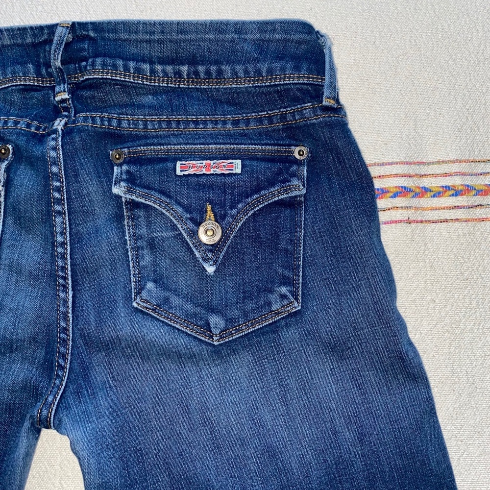 HUDSON JEANS •BETH BABY BOOT• DENIM • SIZE 27